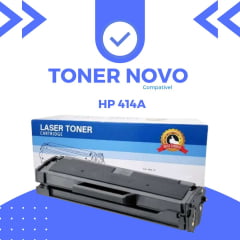 Toner Compatível W2022A  414A, AMARELO 2.1K SEM CHIP