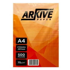 PAPEL SULFITE A4 PREMIUM ARKIVE PAPER 75G 500 FOLHAS